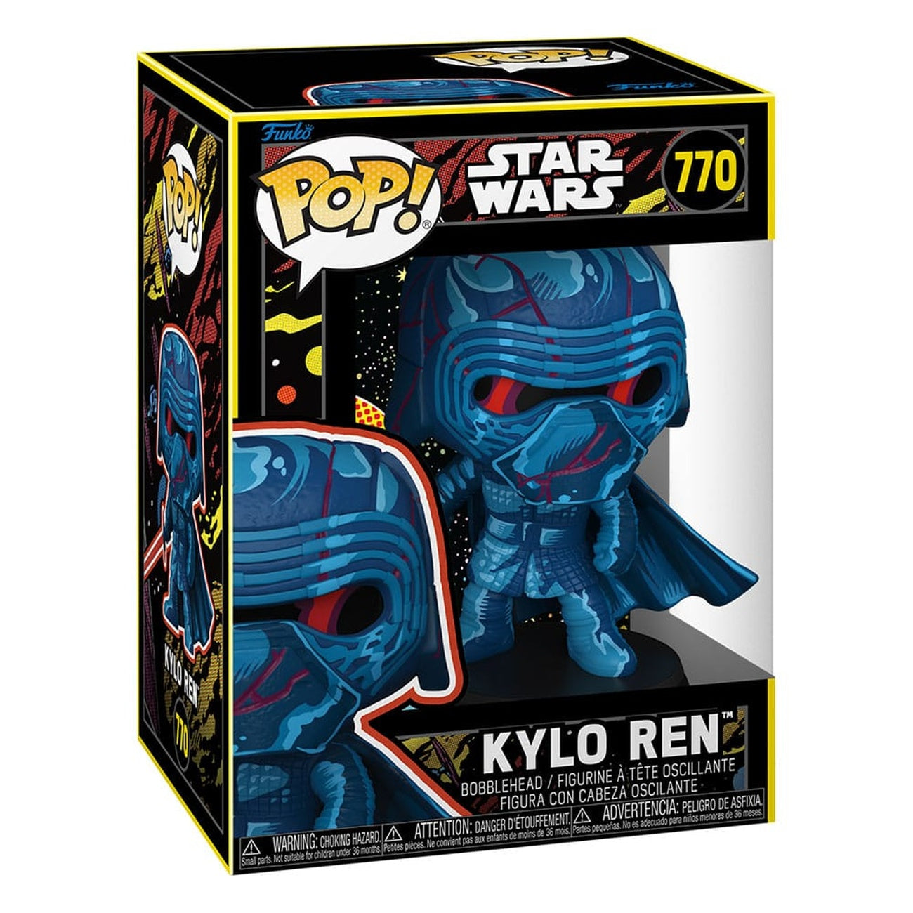 Imagen del producto Star Wars POP! Figura de vinilo Movie Kylo Ren (Retro) 9 cm