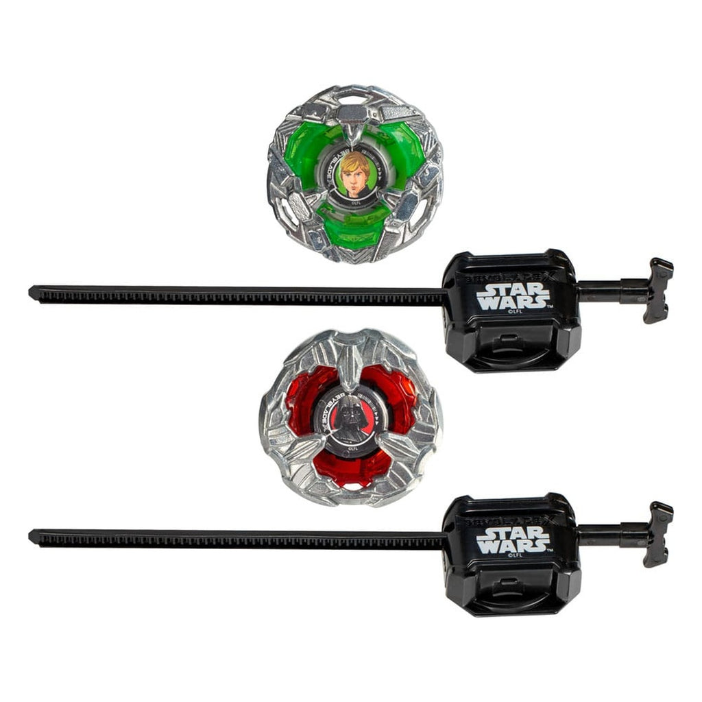 Imagen del producto Colaboración Beyblade X y Star Wars Luke Skywalker 4-80B vs Darth Vader 4-60B