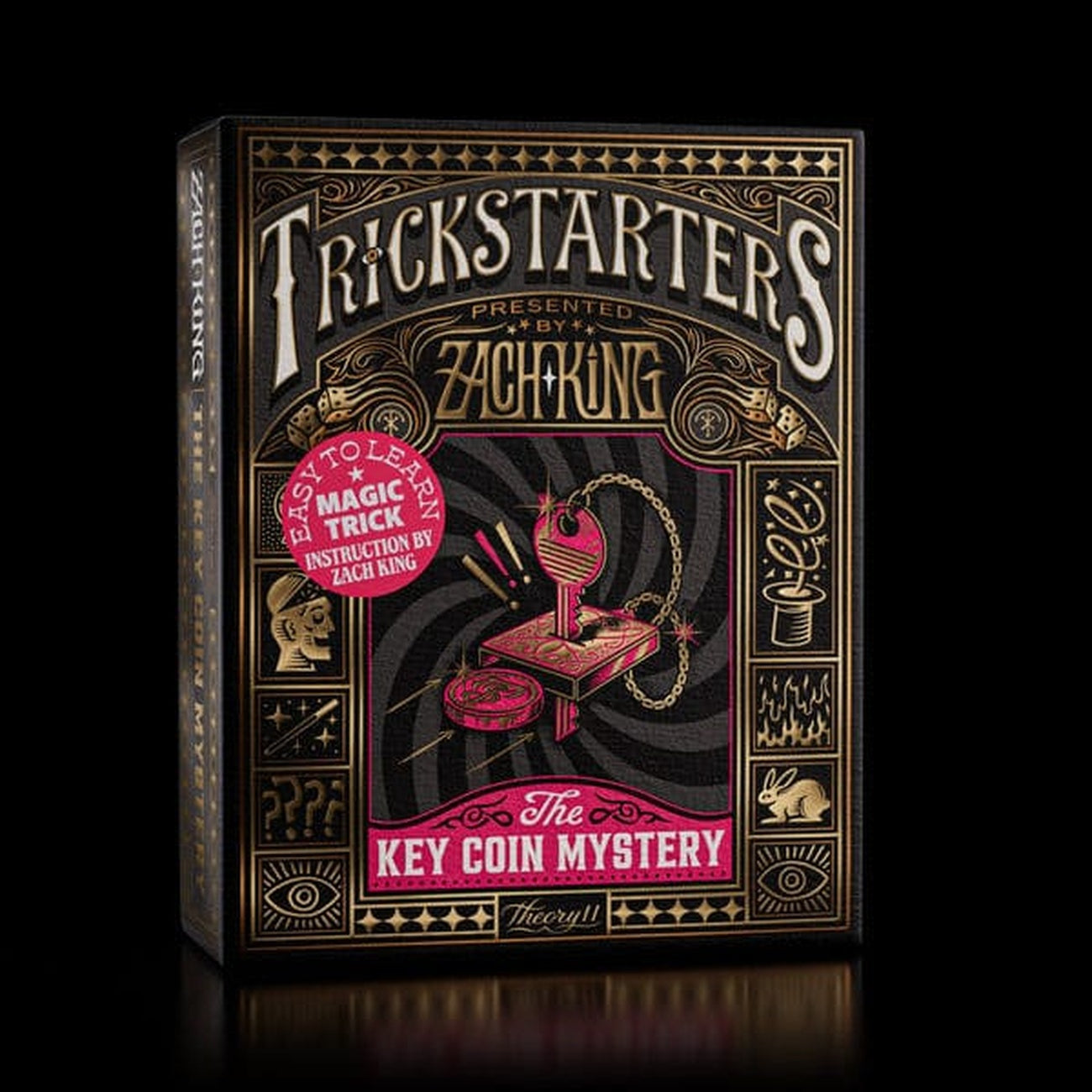 Imagen del producto Trickstarters by Zach King – Caja de trucos de magia The Key Coin Mystery