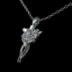 Imagen del producto El Señor de los Anillos Colgante de la Estrella de la Tarde de Arwen con cadena Réplica Plata de Ley