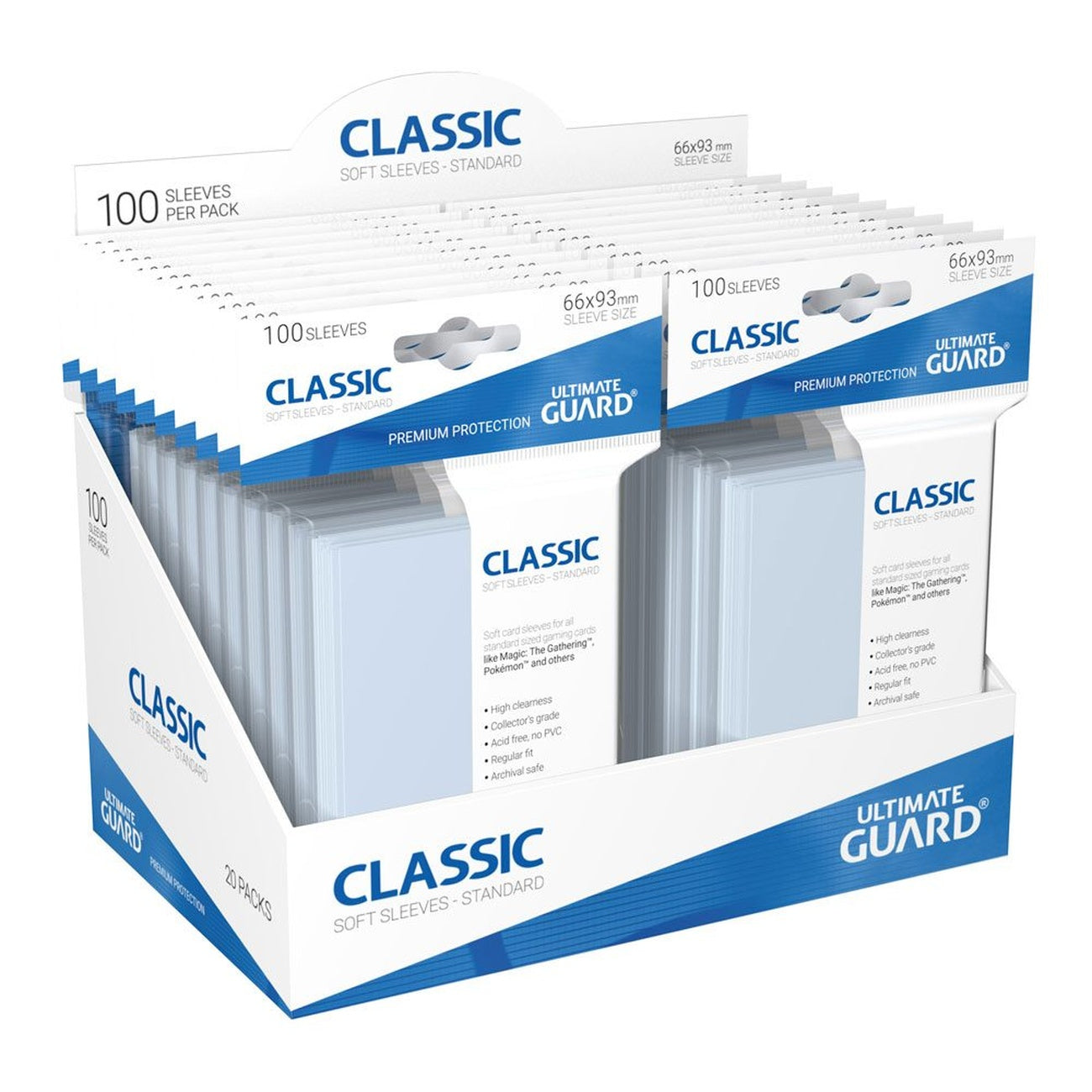 Product image Ultimate Guard Classic Sleeves Standard Size (100)