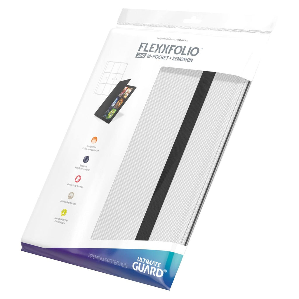 Imagen del producto Ultimate Guard Flexxfolio 360 de 18 bolsillos Xenoskin - Blanco