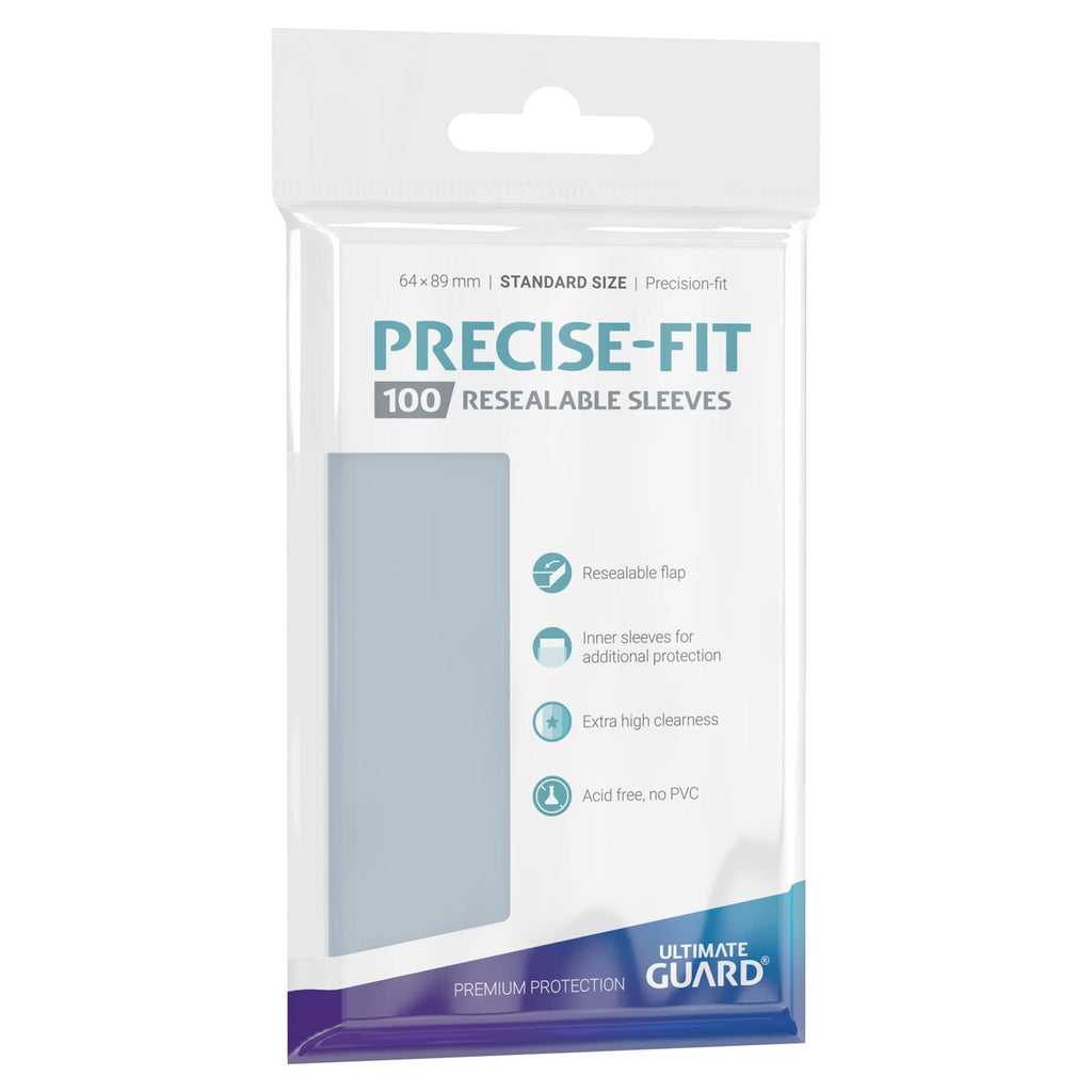 Imagen del producto Ultimate Guard Precise-Fit Sleeves Standard Size (100) - Resealable