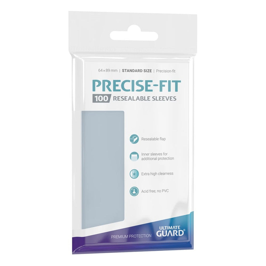 Imagen del producto Ultimate Guard Precise-Fit Sleeves Standard Size (100) - Resealable