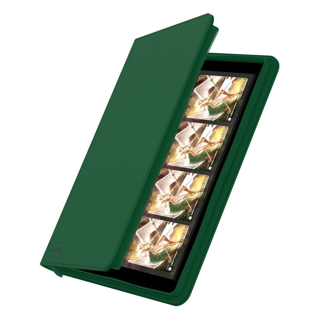Imagen del producto Ultimate Guard Zipfolio 320 Xenoskin de 16 bolsillos - Verde