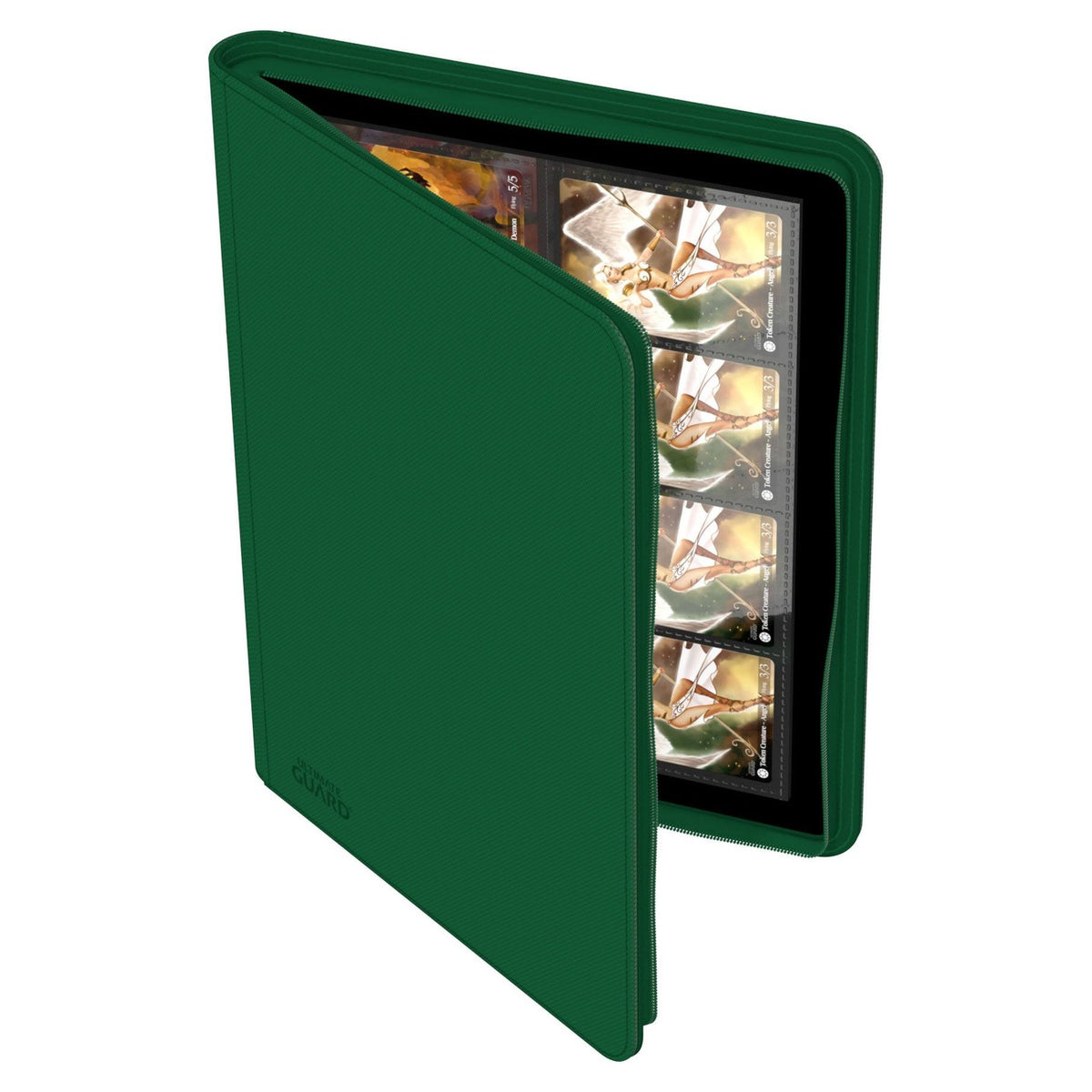 Imagen del producto Ultimate Guard Zipfolio 320 Xenoskin de 16 bolsillos - Verde