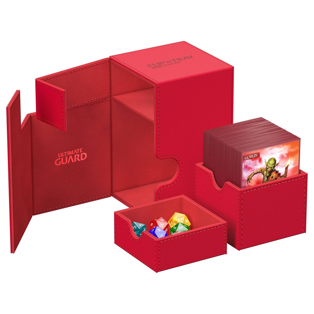 Imagen del producto Ultimate Guard Flip'n'Tray 100+ Xenoskin - Rojo