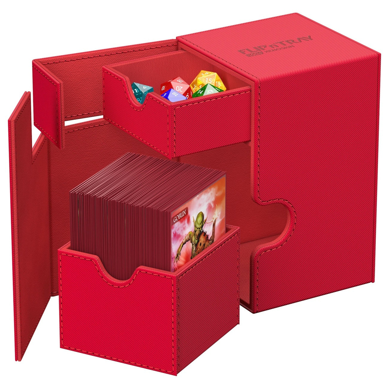 Imagen del producto Ultimate Guard Flip'n'Tray 100+ Xenoskin - Rojo