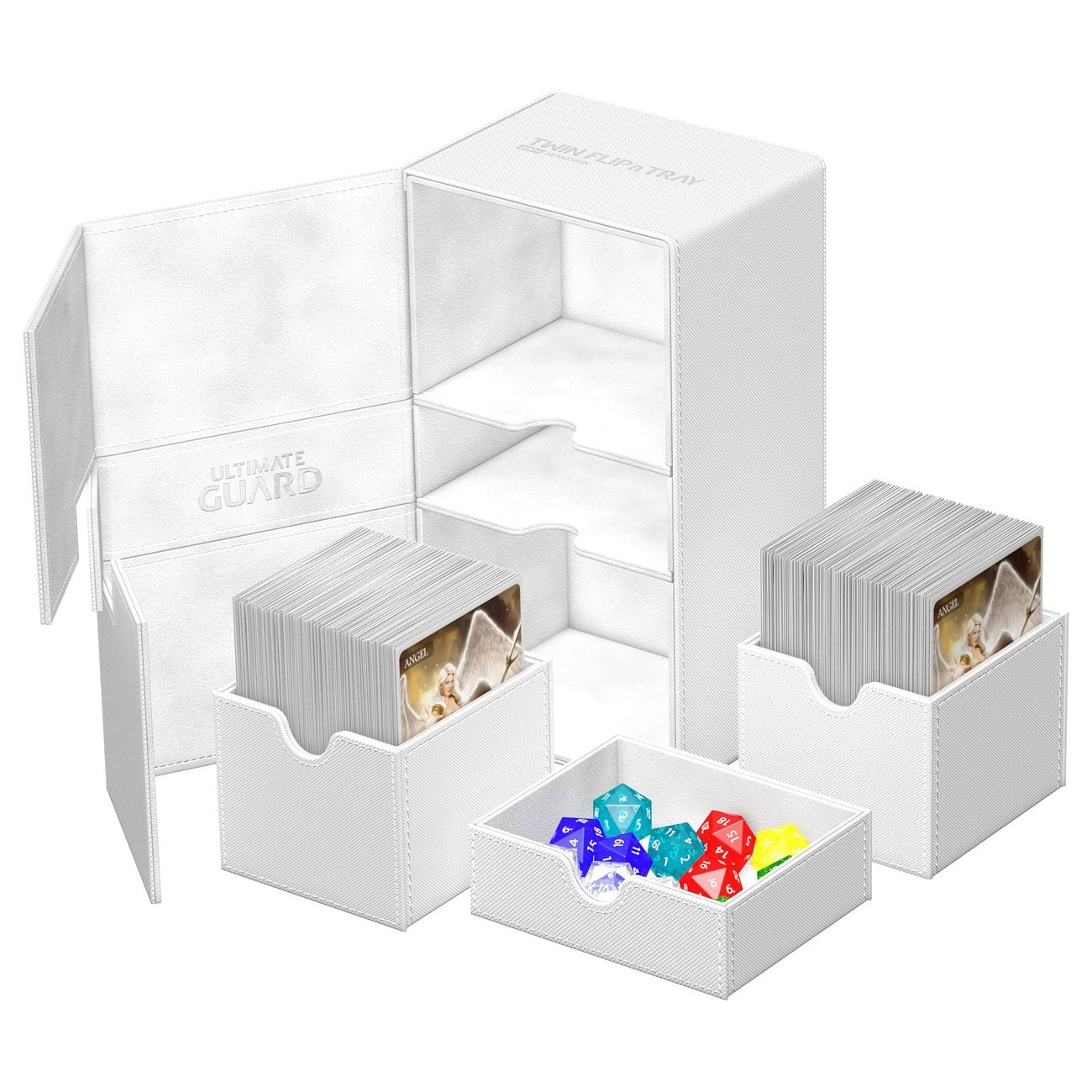Product image Ultimate Guard Twin Flip'n'Tray 200+ Xenoskin - White