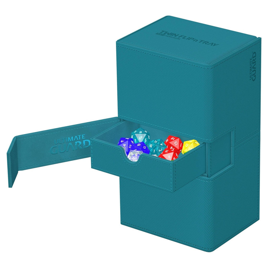 Imagen del producto Ultimate Guard Twin Flip'n'Tray 200+ Xenoskin - Petróleo