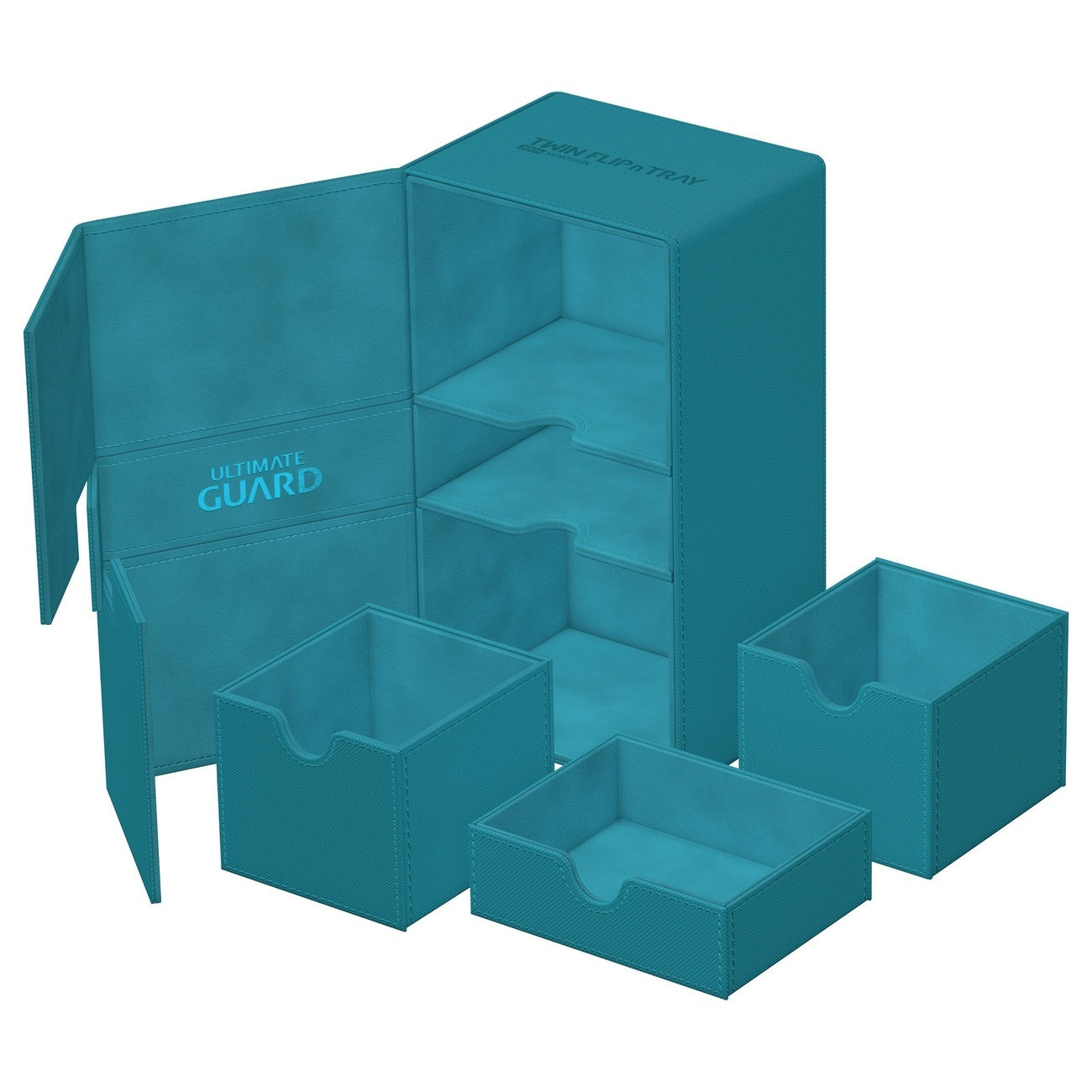 Imagen del producto Ultimate Guard Twin Flip'n'Tray 200+ Xenoskin - Petróleo