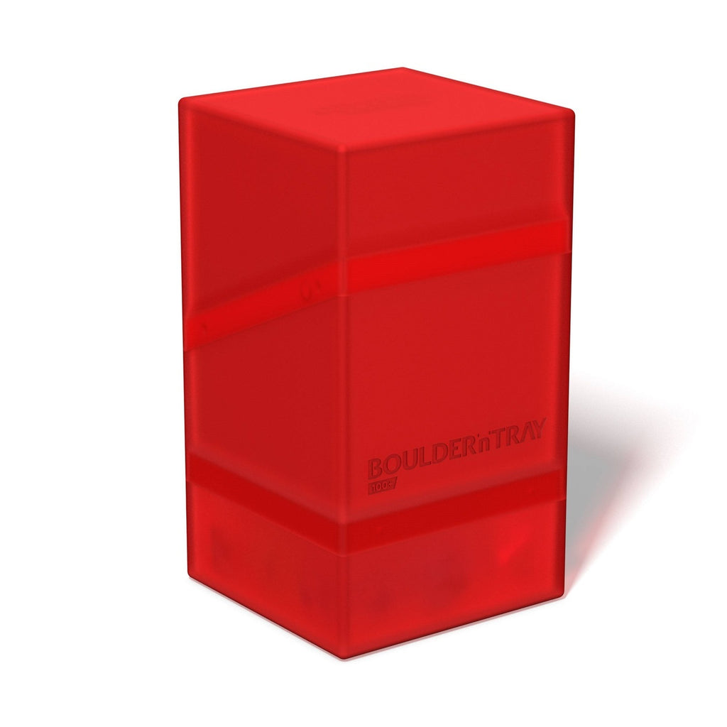 Product image Ultimate Guard Boulder'n'Tray 100+ - Ruby