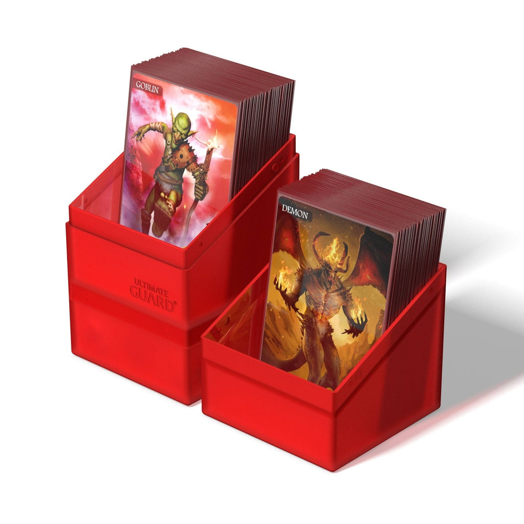 Product image Ultimate Guard Boulder'n'Tray 100+ - Ruby