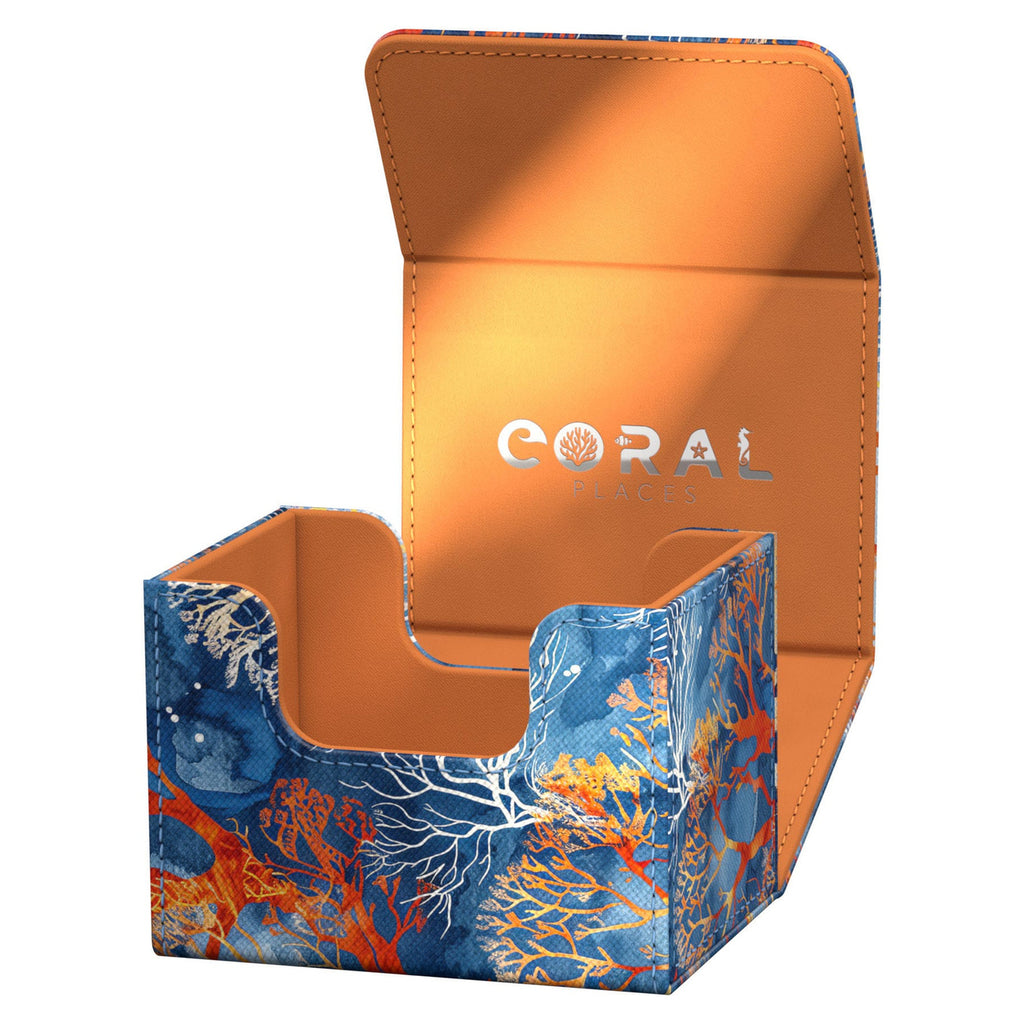 Imagen del producto Ultimate Guard Sidewinder 100+ Xenoskin 2025 Exclusive "Coral Places" - Arrecife Ígneo