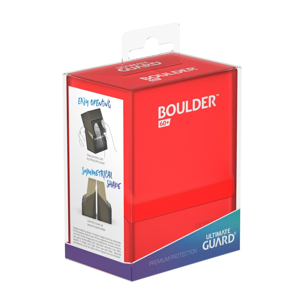 Imagen del producto Ultimate Guard Boulder 60+ - Rubí