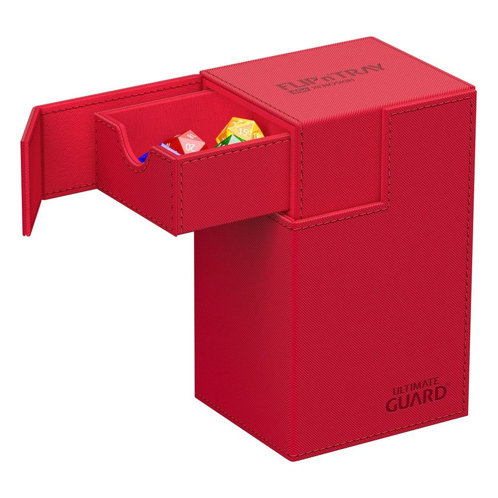 Imagen del producto Ultimate Guard Flip'n'Tray 80+ Xenoskin - Rojo