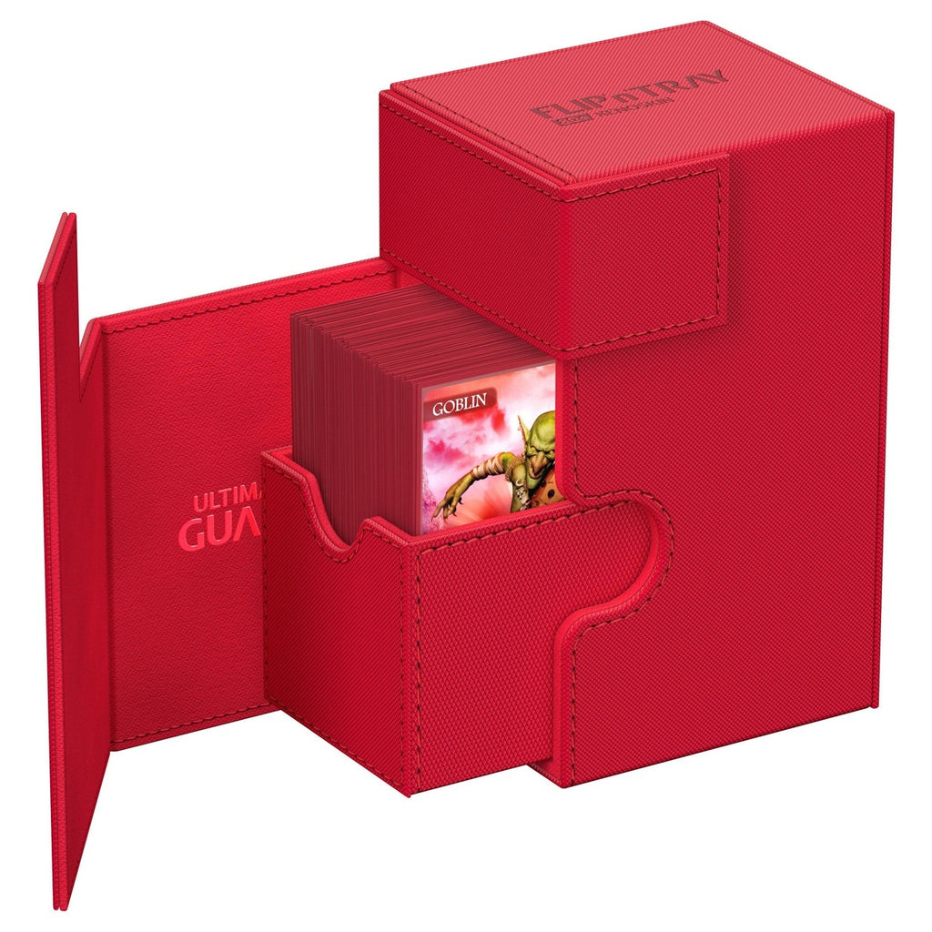 Imagen del producto Ultimate Guard Flip'n'Tray 80+ Xenoskin - Rojo