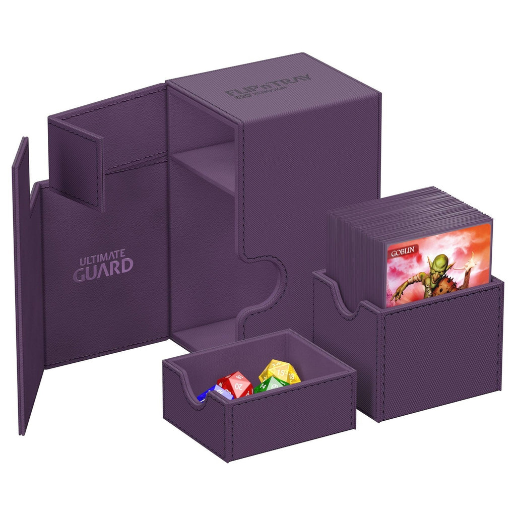 Imagen del producto Ultimate Guard Flip'n'Tray 80+ Xenoskin – Morado