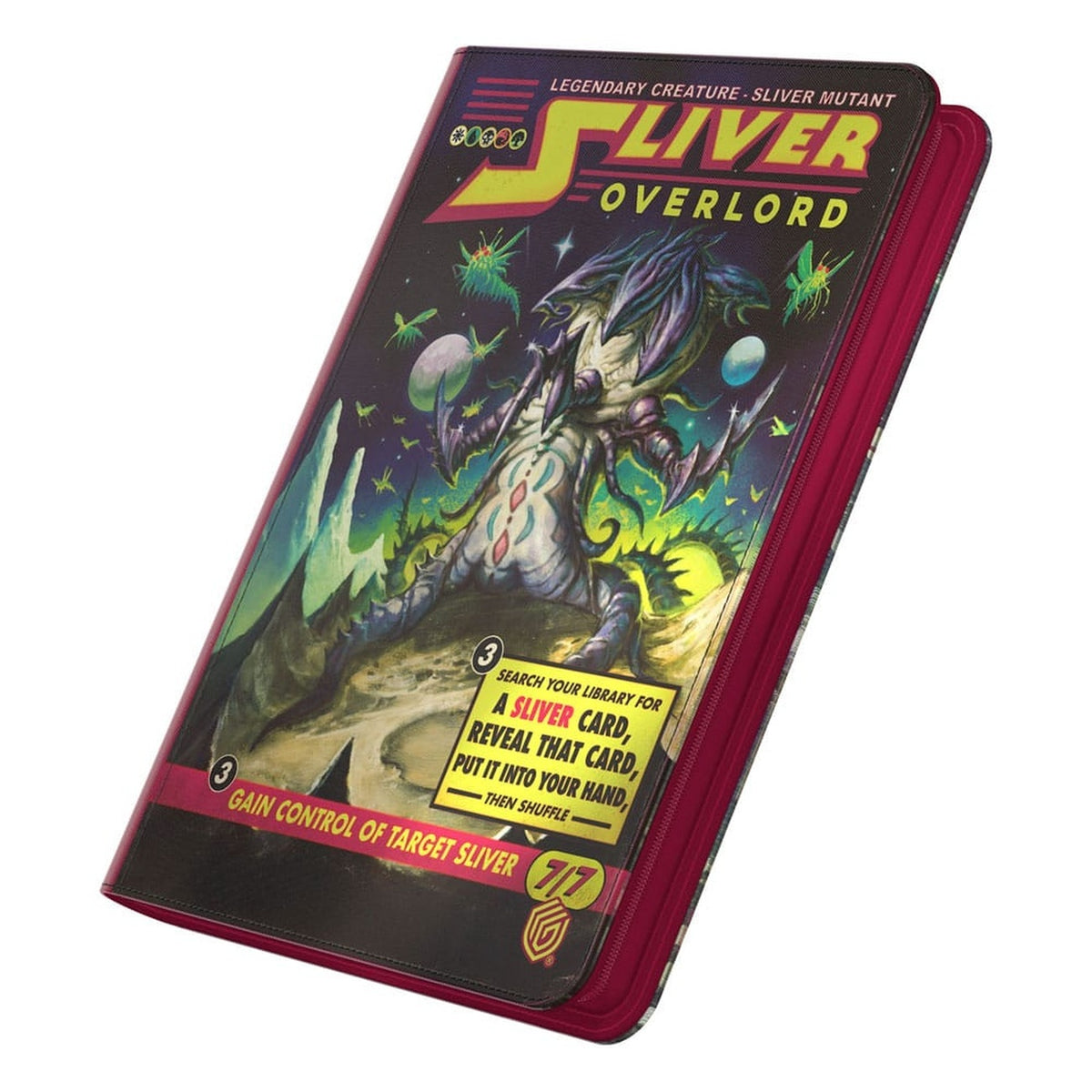 Imagen del producto Ultimate Guard Zipfolio 360 Xenoskin Magic: The Gathering "Edge of Eternities" - Sliver Overlord