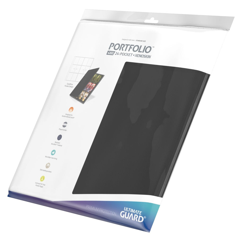 Imagen del producto Ultimate Guard Portfolio 480 24-Pocket Xenoskin - Negro