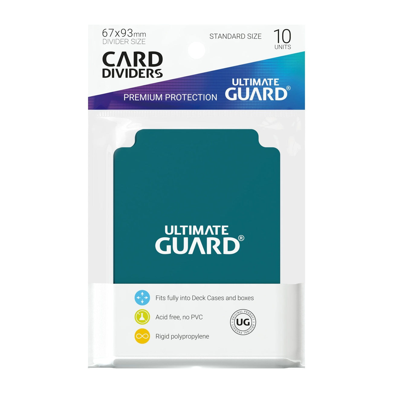Imagen del producto Ultimate Guard Separadores de cartas Tamaño estándar (10) - Petróleo