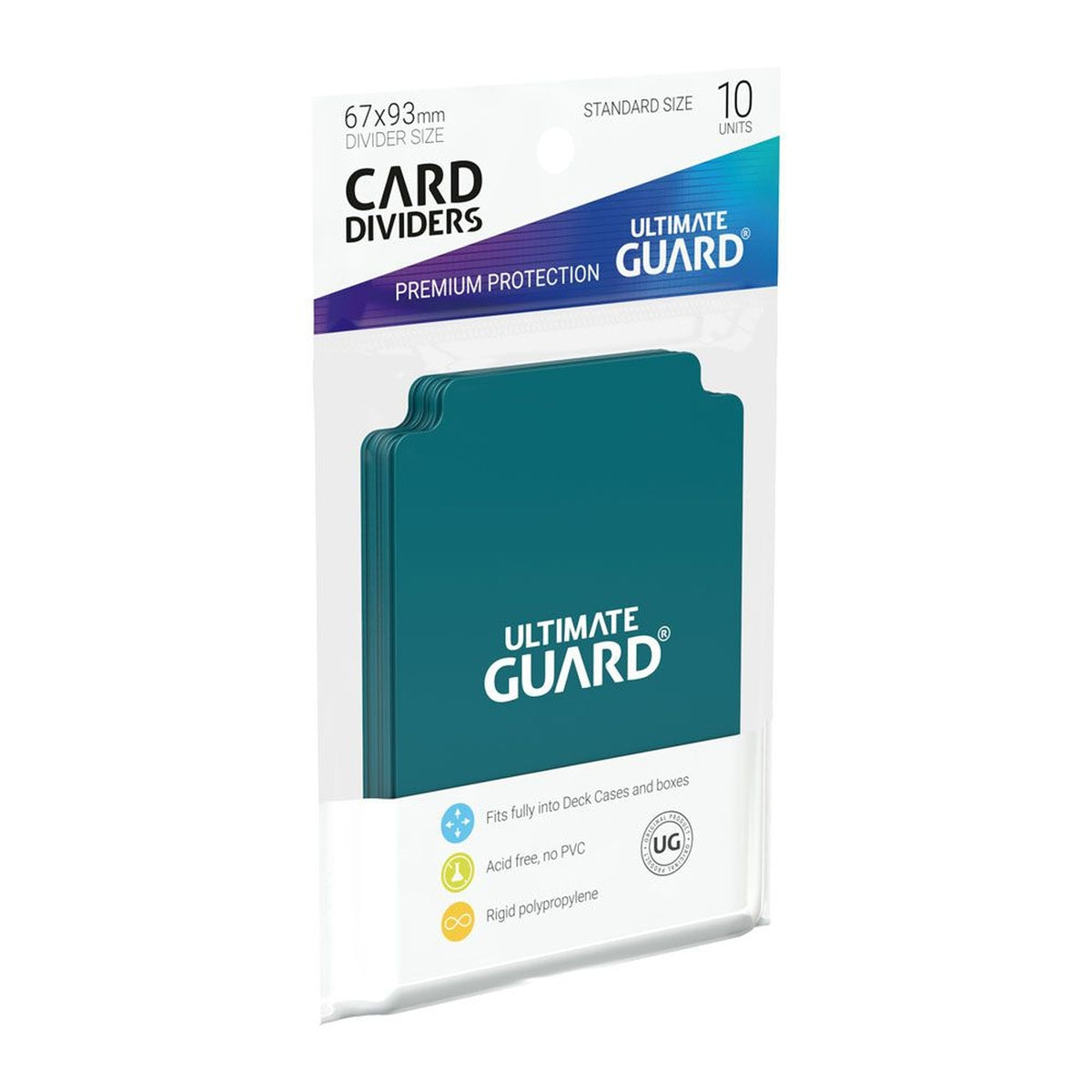 Imagen del producto Ultimate Guard Separadores de cartas Tamaño estándar (10) - Petróleo
