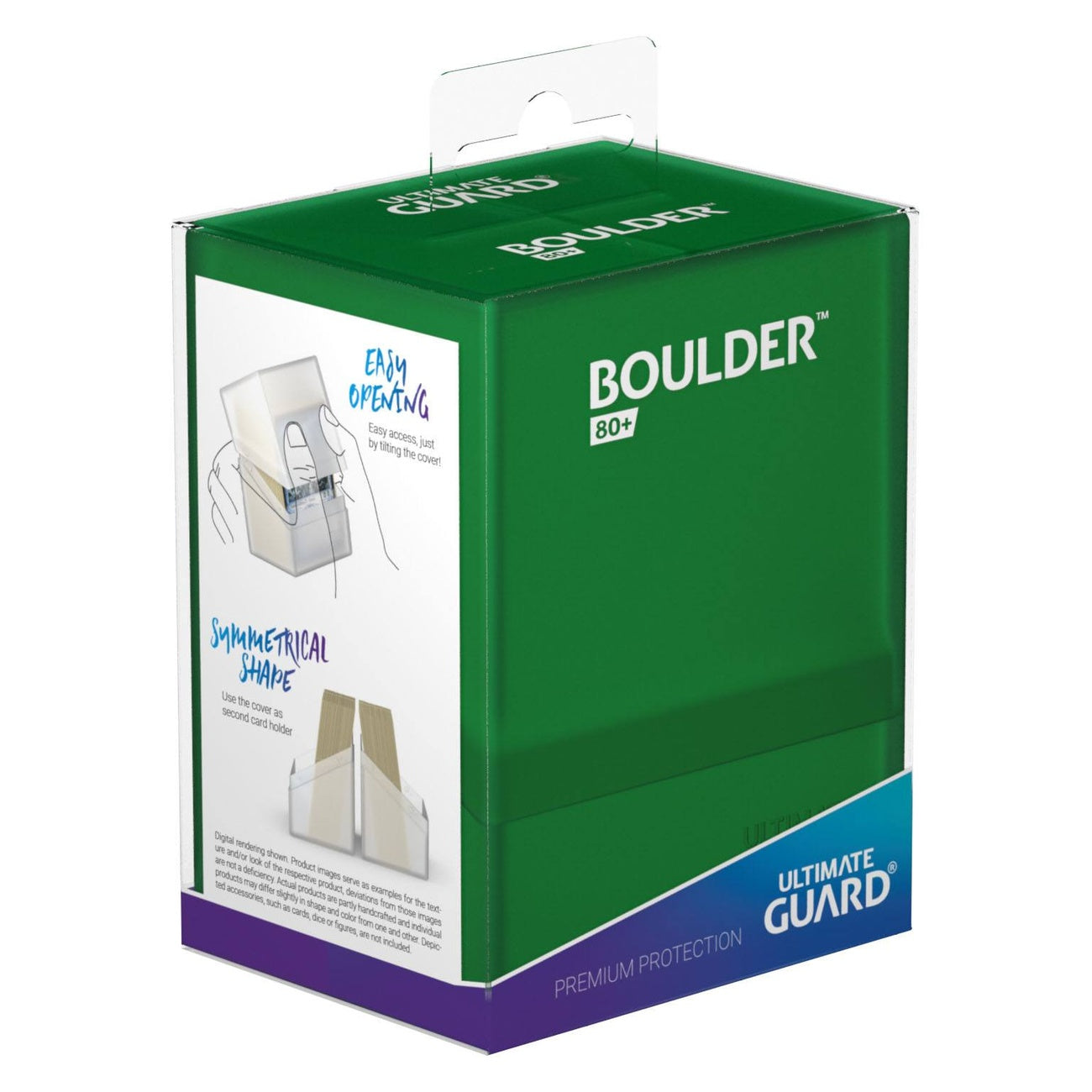 Product image Ultimate Guard Boulder 80+ - Emerald