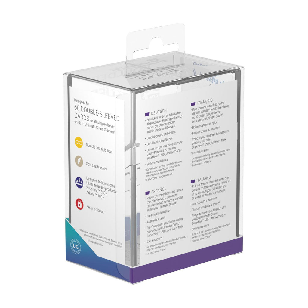 Product image Ultimate Guard Boulder 60+ - Clear