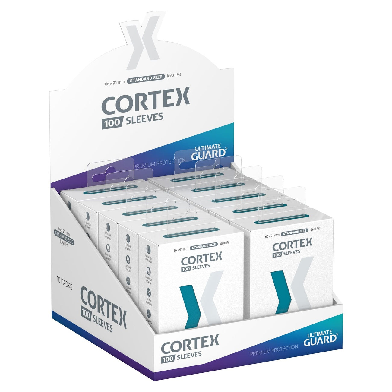 Imagen del producto Fundas Ultimate Guard Cortex Tamaño Estándar (100) - Petróleo