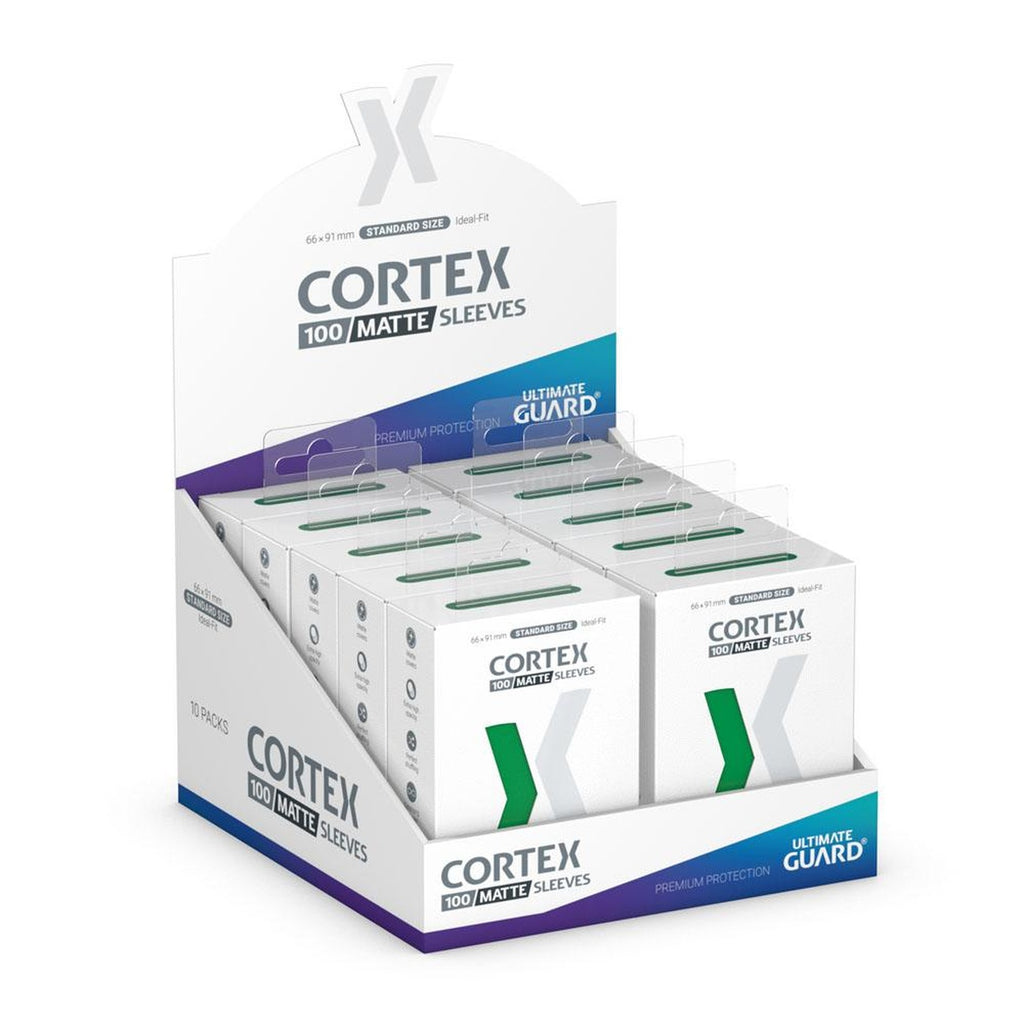 Imagen del producto Ultimate Guard Cortex Fundas Mate Tamaño Estándar (100) - Verde