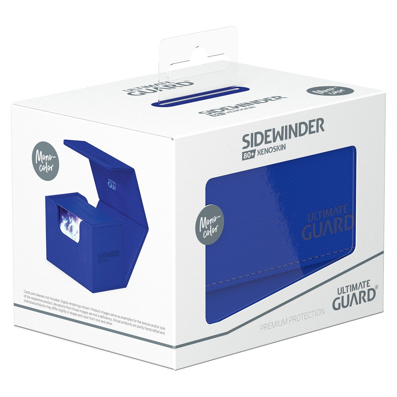 Imagen del producto Ultimate Guard Sidewinder 80+ Xenoskin – Azul
