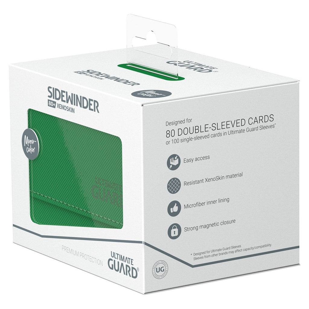 Imagen del producto Ultimate Guard Sidewinder 80+ Xenoskin – Verde
