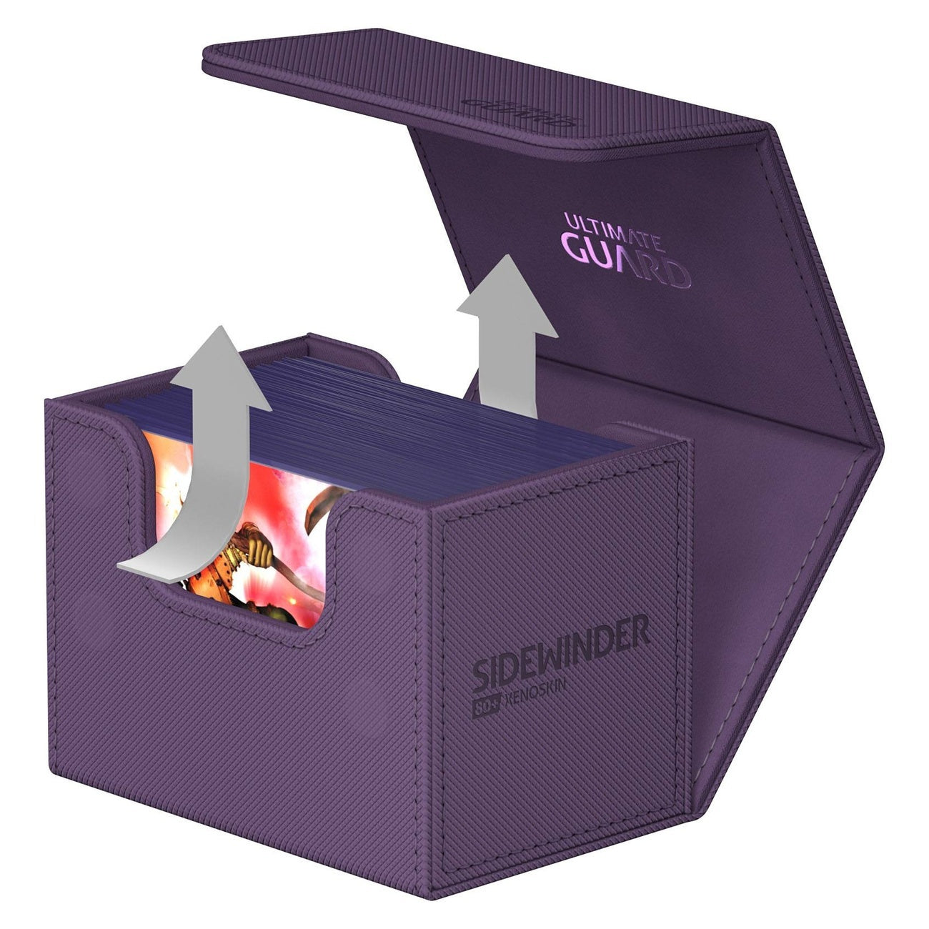 Imagen del producto Ultimate Guard Sidewinder 80+ Xenoskin – Morado
