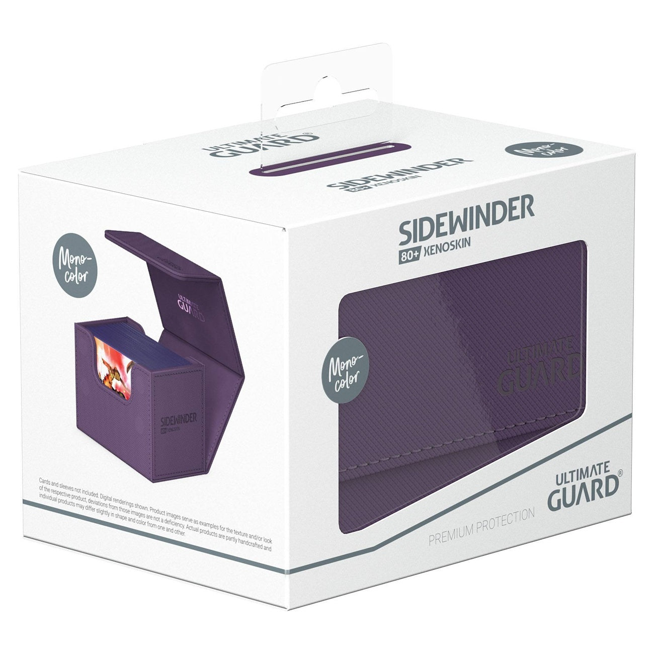 Imagen del producto Ultimate Guard Sidewinder 80+ Xenoskin – Morado