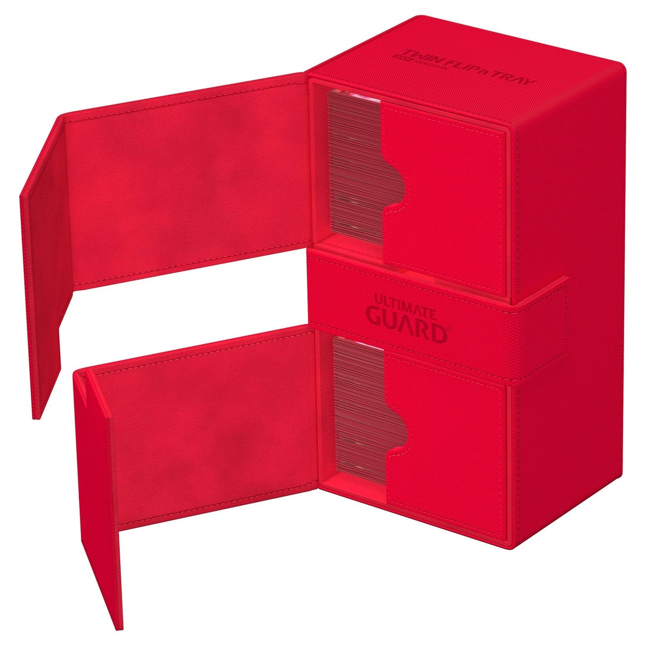 Product image Ultimate Guard Twin Flip'n'Tray 200+ Xenoskin - Red