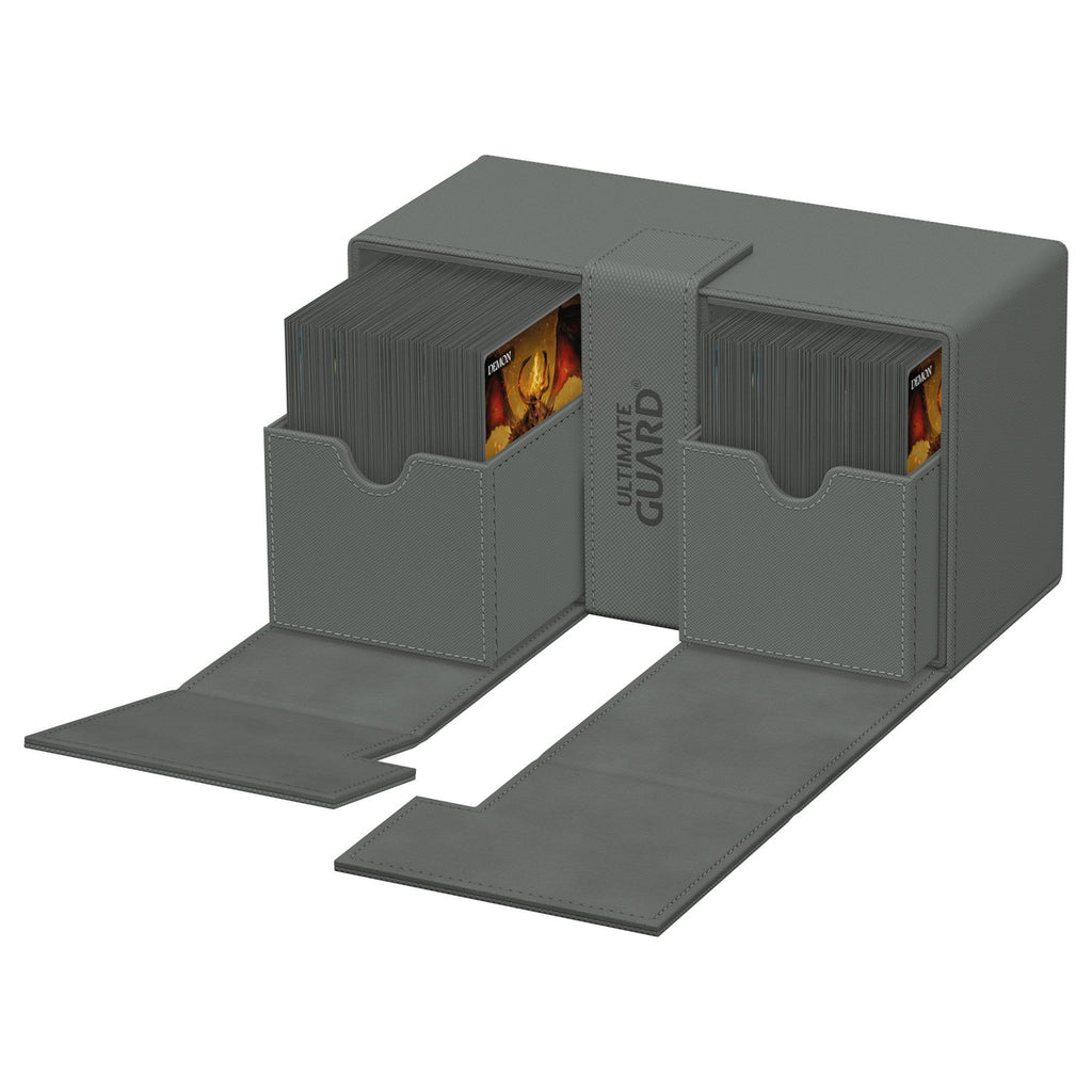 Product image Ultimate Guard Twin Flip'n'Tray 200+ Xenoskin - Grey
