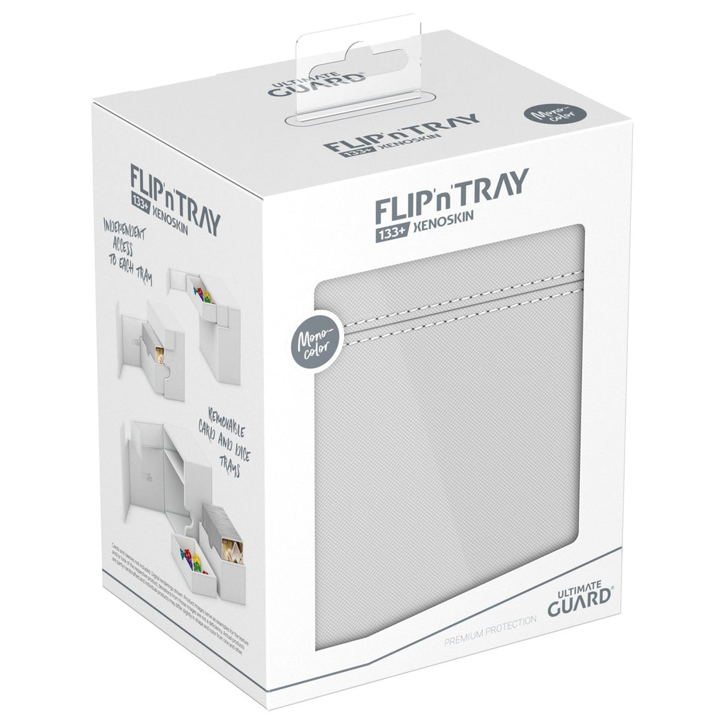 Imagen del producto Ultimate Guard Flip'n'Tray 133+ Xenoskin – Blanco
