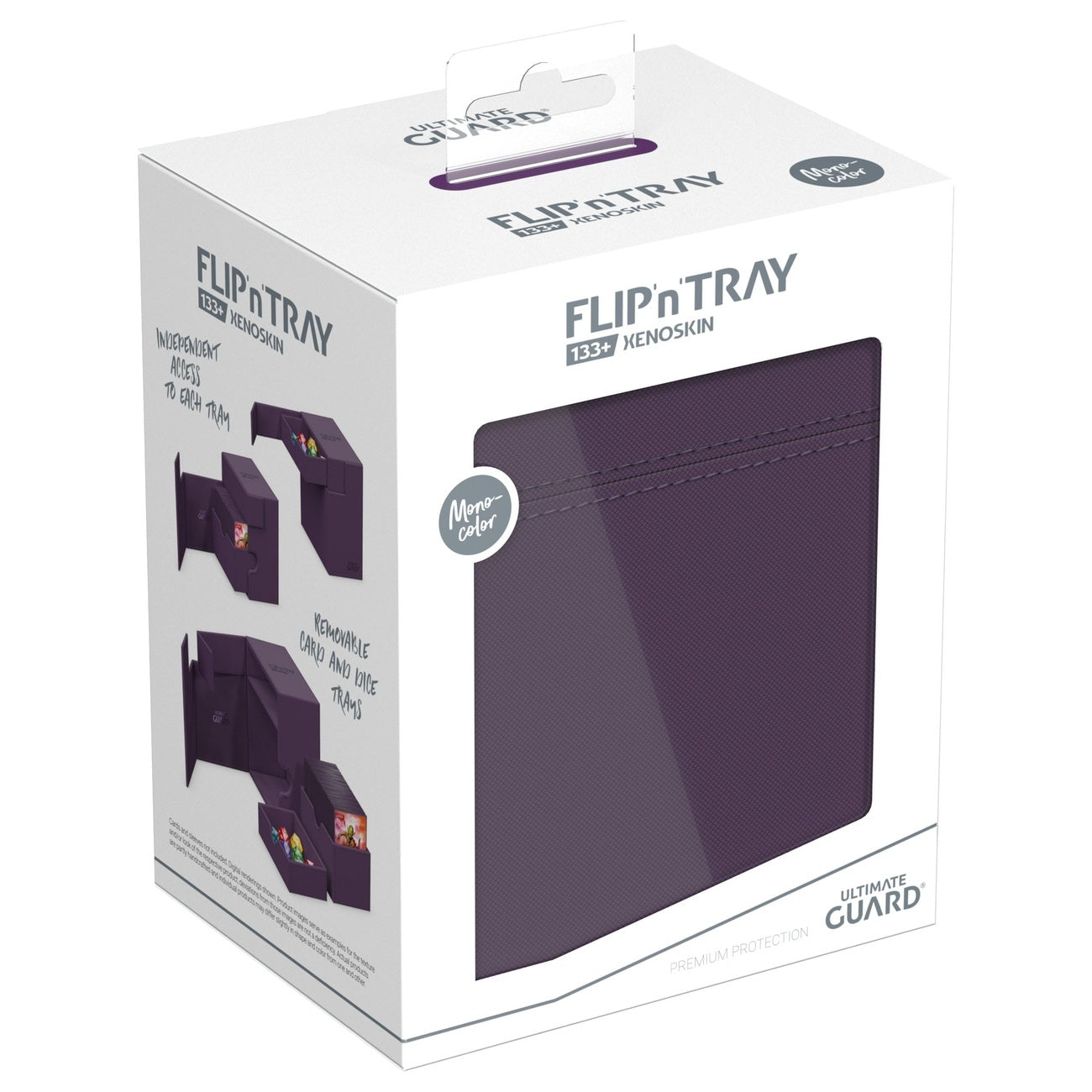 Product image Ultimate Guard Flip'n'Tray 133+ Xenoskin - Purple
