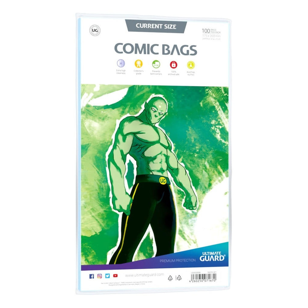 Imagen del producto Ultimate Guard Comic Bags Standard (100) - Current Size