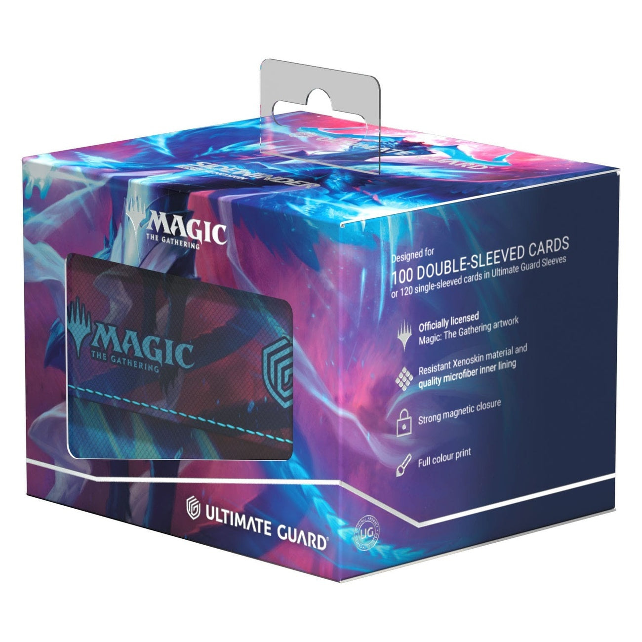Imagen del producto Ultimate Guard Sidewinder 100+ Xenoskin Magic: The Gathering "Tarkir: Dragonstorm" Ghostfire – Ugin, Eye of the Storms
