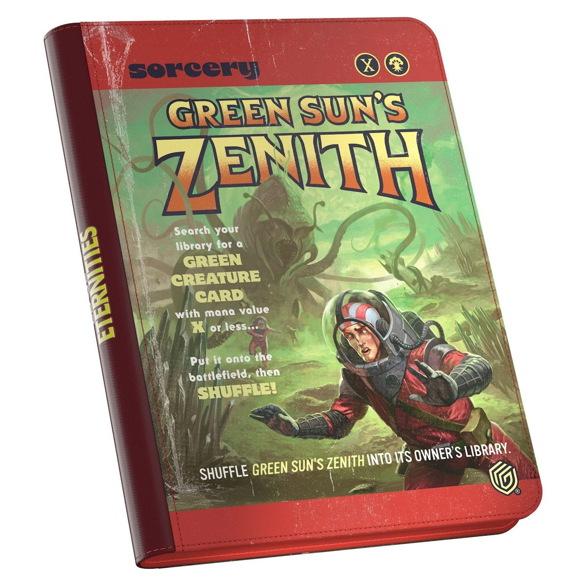 Product image Ultimate Guard Zipfolio 360 Xenoskin Magic: The Gathering "Edge of Eternities" - Green Sun’s Zenith