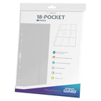 Imagen del producto Ultimate Guard Hojas de 18 Bolsillos Carga Lateral (10) - Blanco