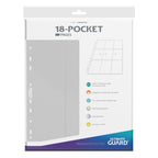Imagen del producto Ultimate Guard Hojas de 18 Bolsillos Carga Lateral (10) - Blanco
