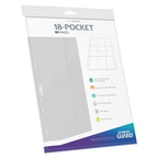 Imagen del producto Ultimate Guard Hojas de 18 Bolsillos Carga Lateral (10) - Blanco