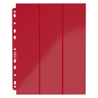 Product image Ultimate Guard 18-Pocket Pages Side-Loading (10) - Red