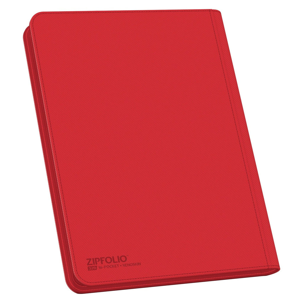 Imagen del producto Ultimate Guard Zipfolio 320 16 Bolsillos Xenoskin - Rojo