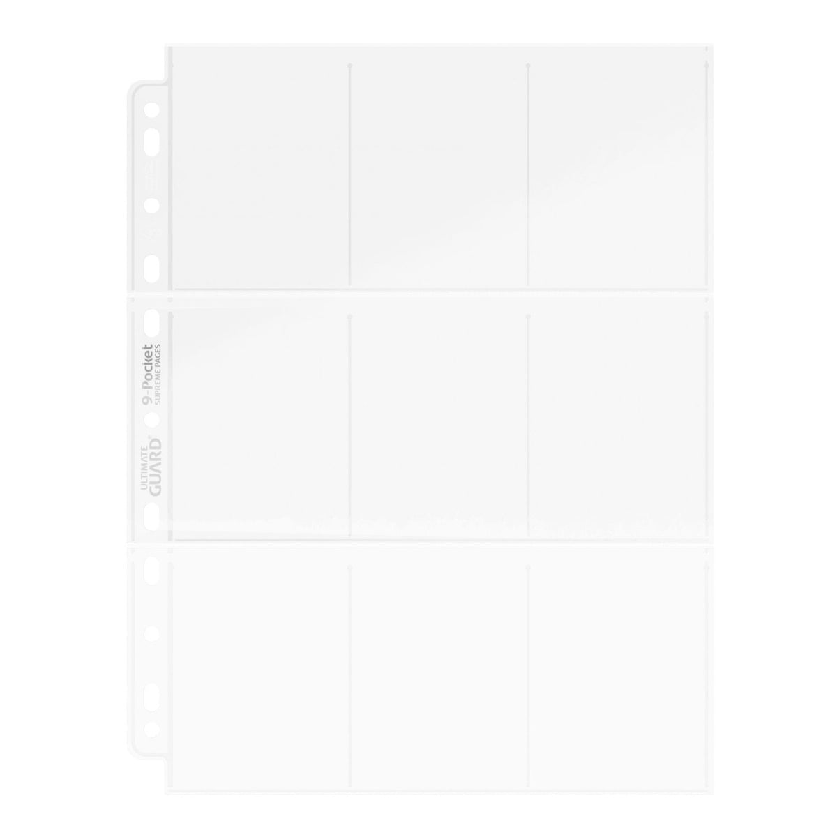 Product image Ultimate Guard 9-Pocket Pages Top-Loading (100) - Transparent