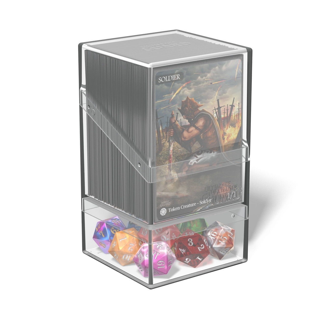 Imagen del producto Ultimate Guard Boulder'n'Tray 100+ - Transparente