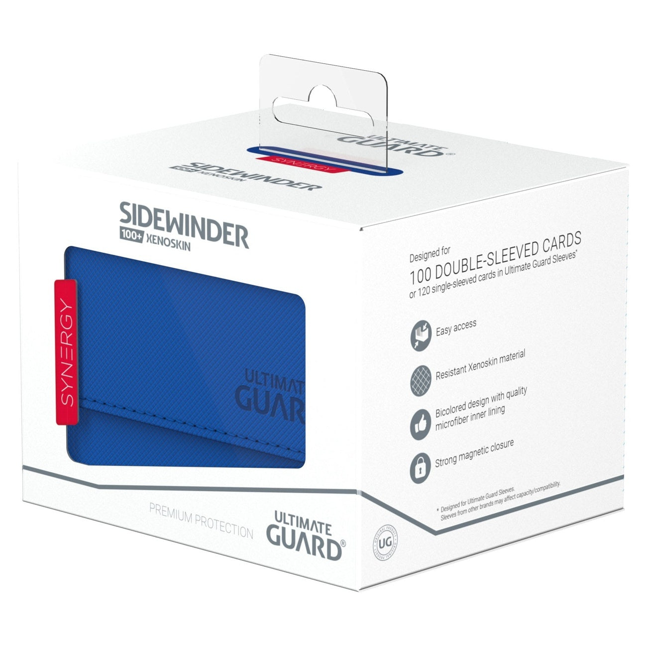 Imagen del producto Ultimate Guard Sidewinder 100+ Xenoskin Synergy - Azul/Rojo