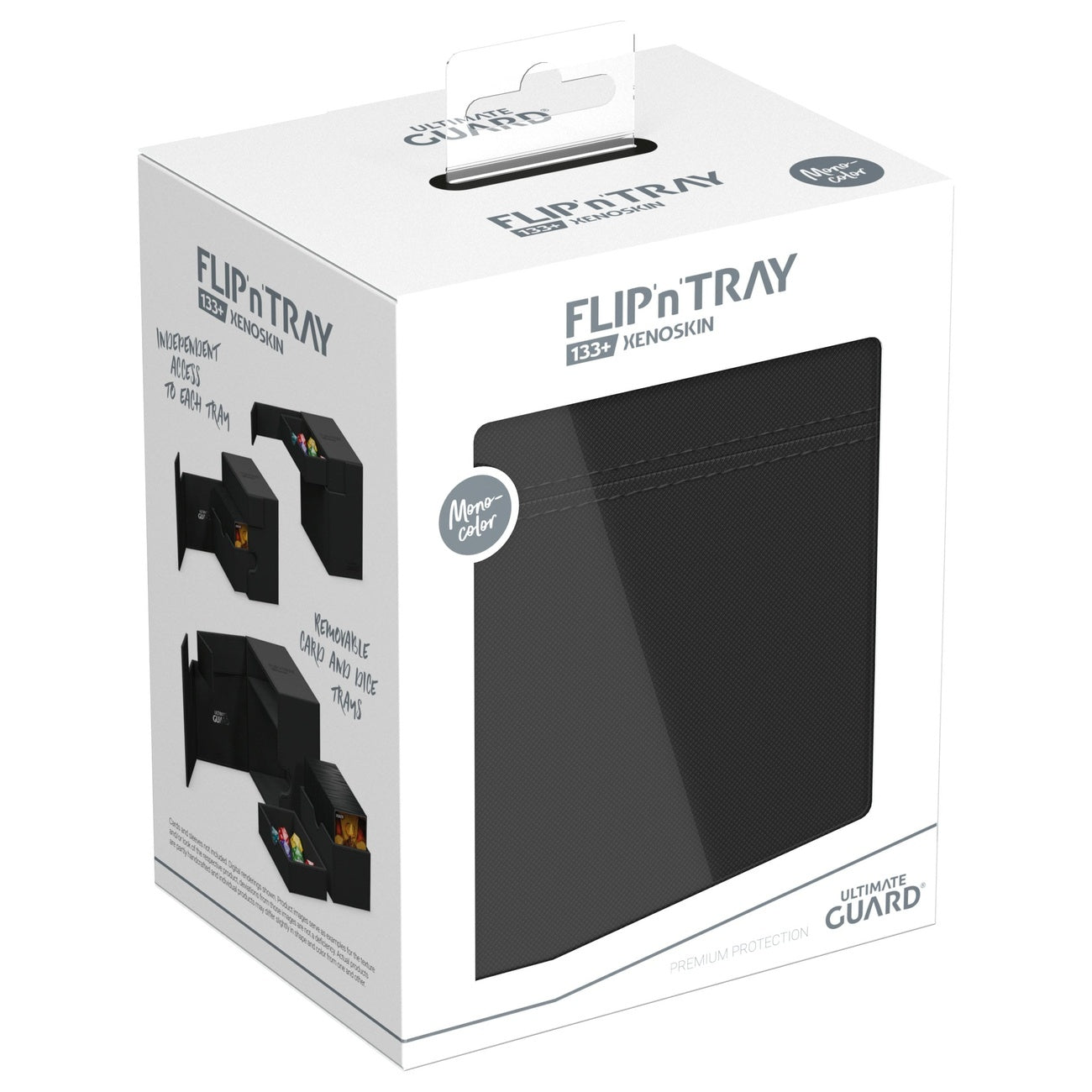 Imagen del producto Ultimate Guard Flip'n'Tray 133+ Xenoskin – Negro
